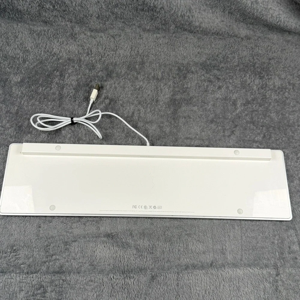 Genuine Apple Wired USB Keyboard A1243 for‎ iMac Mac Mini Mac w/Keypad - Tested